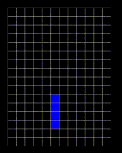 Animated gameplay from the SDL2 Tetris project